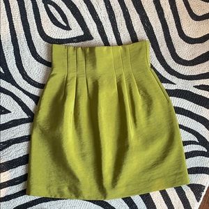 H&M High waist cinched skirt